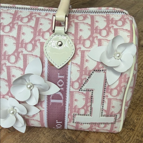 Christian Dior girly pink Boston bag - Picture 5 of 12